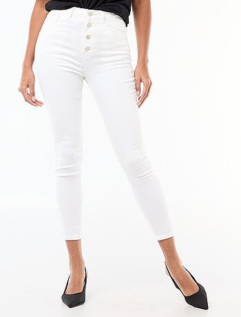 Jean super skinny cintura muito subida - L28