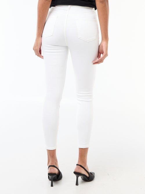 Jean super skinny cintura muito subida - L28 - Kiabi