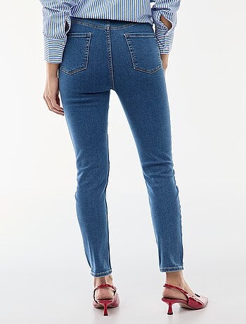 Jean super skinny cintura muito subida - L32