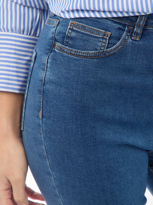 Jean super skinny cintura muito subida - L32 - Kiabi