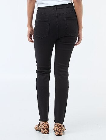 Jeans super skinny cintura muito subida - L32