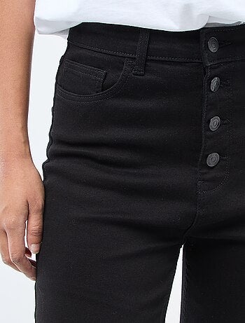 Jeans super skinny cintura muito subida - L32