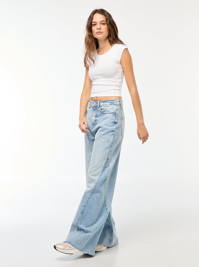 Jean wide fit Azul - Kiabi