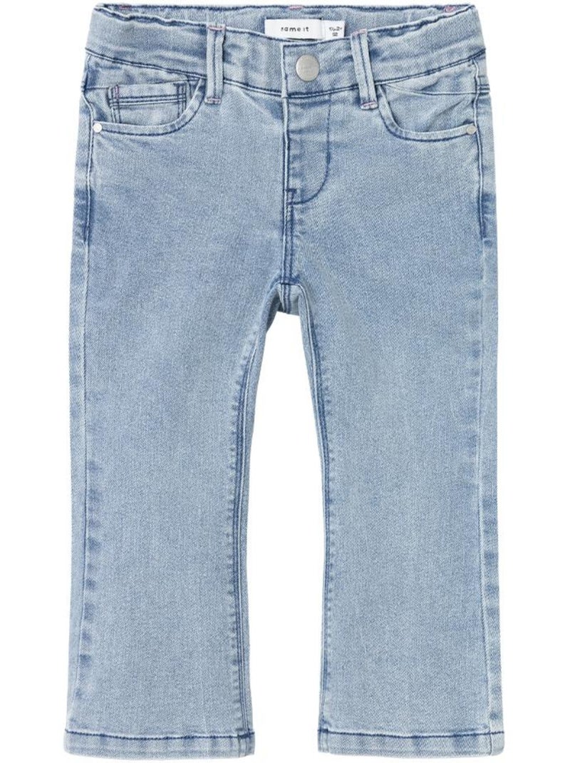 Jeans Azuis para Menina Name It Fsalli Azul - Kiabi