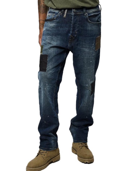 Jeans azul escuro kaporal drope para homem - Kiabi Jeans azul escuro kaporal drope para homem - Kiabi