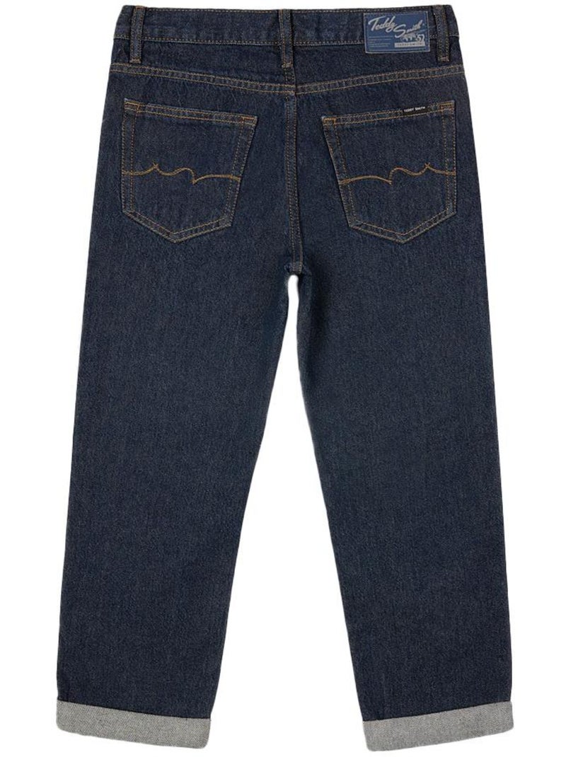 Jeans Azul Teddy Smith Dad para Menino Azul - Kiabi