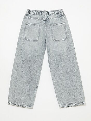 Jeans baggy lisos 5 bolsos