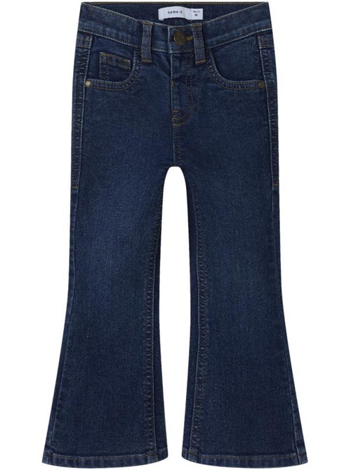 Jeans Bootcut Azul Escuro para Menina Name It Polly - Kiabi Jeans Bootcut Azul Escuro para Menina Name It Polly - Kiabi