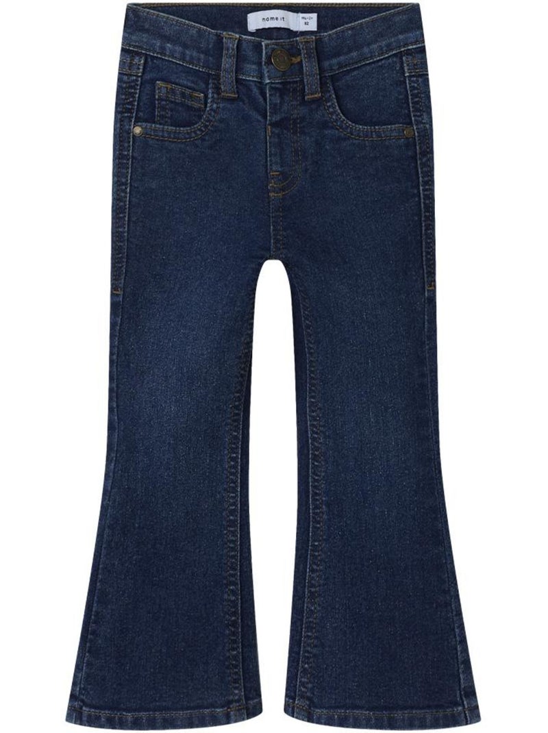 Jeans Bootcut Azul Escuro para Menina Name It Polly Azul-jeans - Kiabi