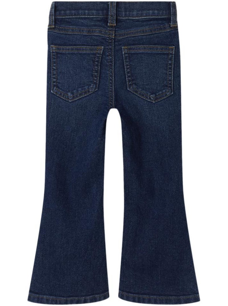 Jeans Bootcut Azul Escuro para Menina Name It Polly Azul-jeans - Kiabi