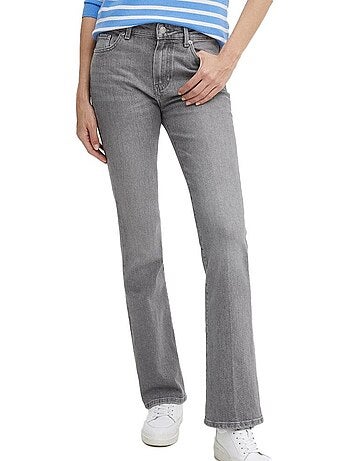 Jeans Bootcut Cinzentos de Mulher Tommy Hilfiger Gya