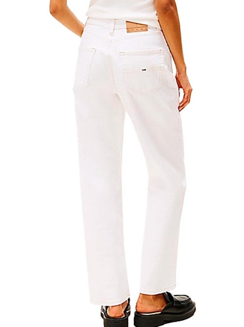 Jeans Brancos de Mulher Tommy Hilfiger Layla - Kiabi Jeans Brancos de Mulher Tommy Hilfiger Layla - Kiabi