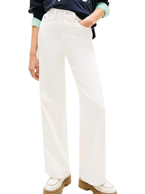 Jeans Brancos Tommy Hilfiger Claire para Mulher - Kiabi Jeans Brancos Tommy Hilfiger Claire para Mulher - Kiabi
