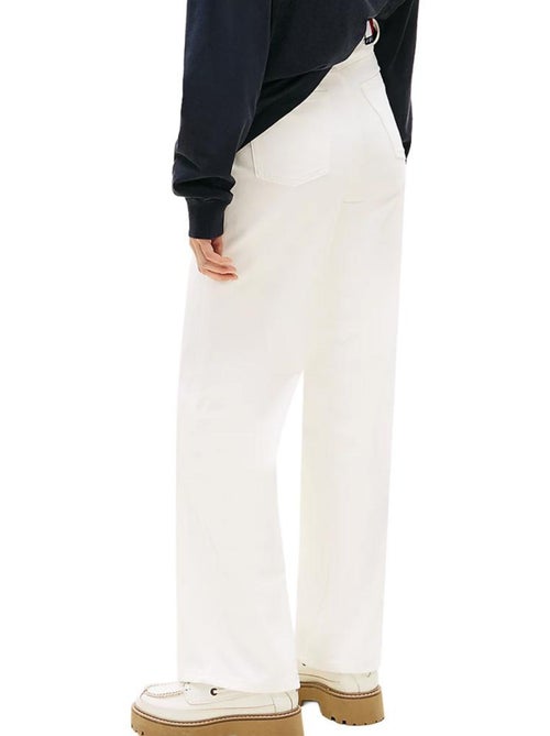 Jeans Brancos Tommy Hilfiger Claire para Mulher - Kiabi Jeans Brancos Tommy Hilfiger Claire para Mulher - Kiabi