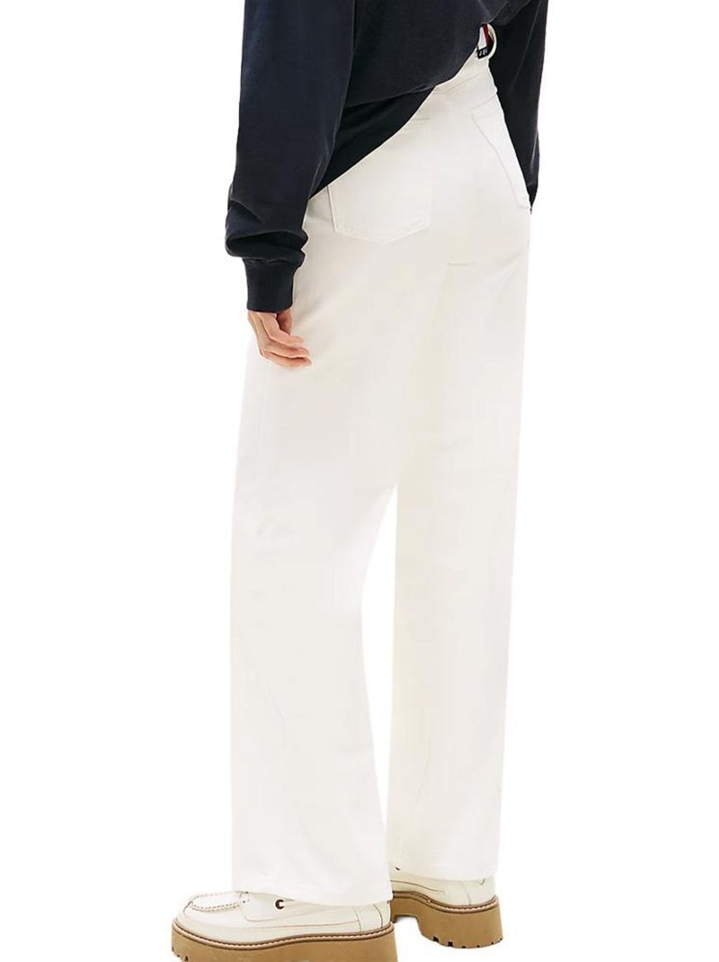 Jeans Brancos Tommy Hilfiger Claire para Mulher Branco - Kiabi