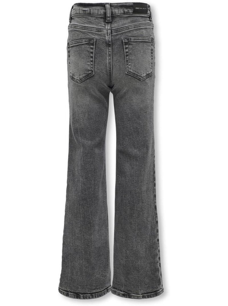Jeans Cinzentos para Menina Kids ONLY Juicy Life Cinza-prateado - Kiabi