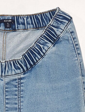 Jeans com cintura elástica - coleção fácil de vestir