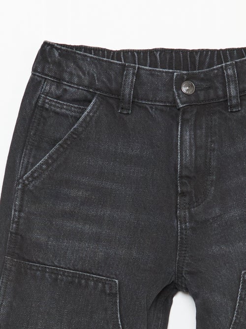 Jeans com recortes nos joelhos - Kiabi