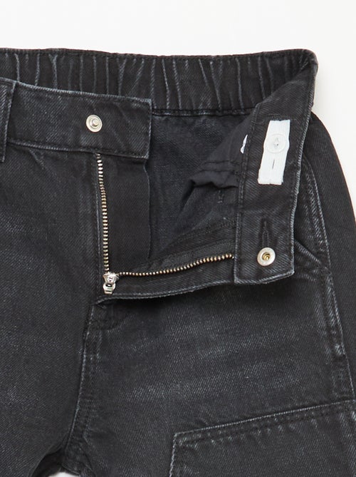 Jeans com recortes nos joelhos - Kiabi