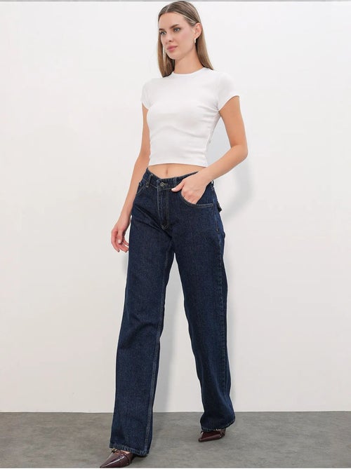 Jeans de algodão femininos bdart - Kiabi Jeans de algodão femininos bdart - Kiabi