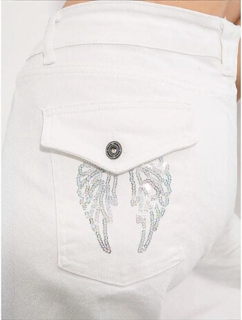 Jeans de algodão femininos bdart