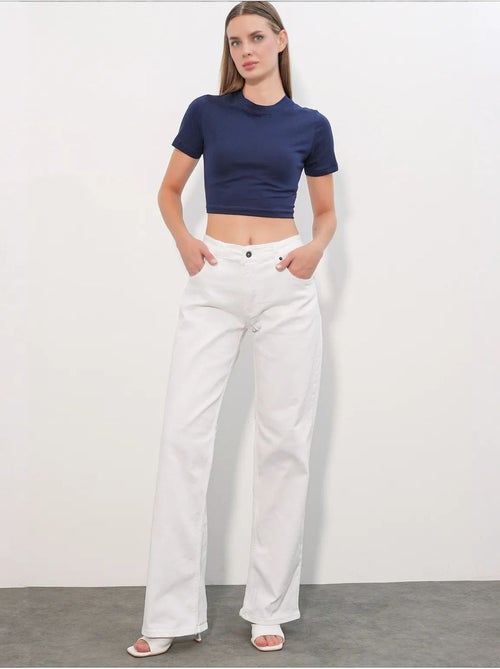 Jeans de algodão femininos bdart - Kiabi Jeans de algodão femininos bdart - Kiabi