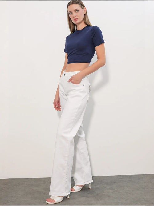 Jeans de algodão femininos bdart - Kiabi Jeans de algodão femininos bdart - Kiabi