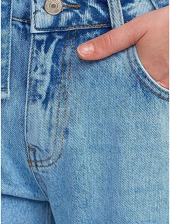 Jeans de cintura baixa à boca de sino dilvin