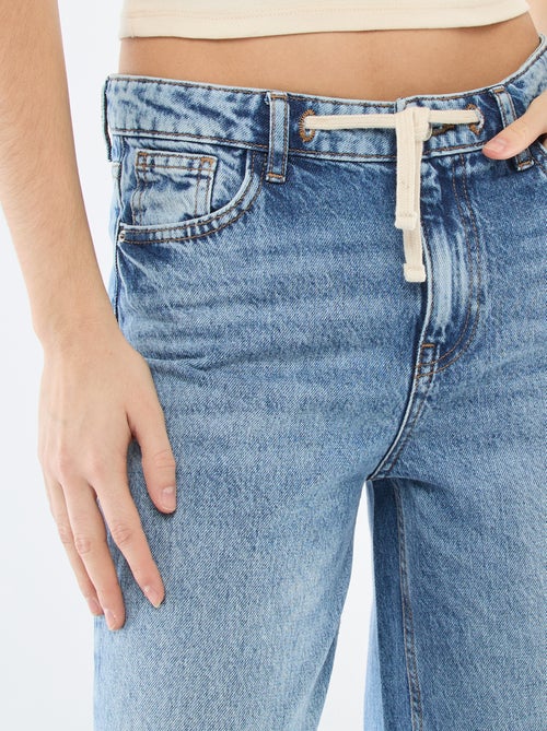 Jeans de cintura descida - Kiabi