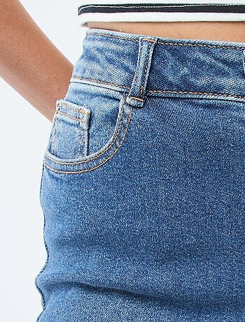 Jeans de cintura subida corte flare/bootcut - L28