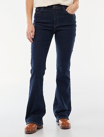 Jeans de cintura subida corte flare/bootcut - L28