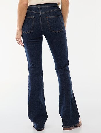 Jeans de cintura subida corte flare/bootcut - L28