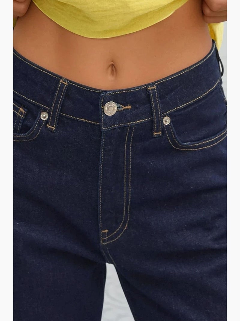 Jeans de ganga de perna reta hiccup Azul-acinzentado - Kiabi