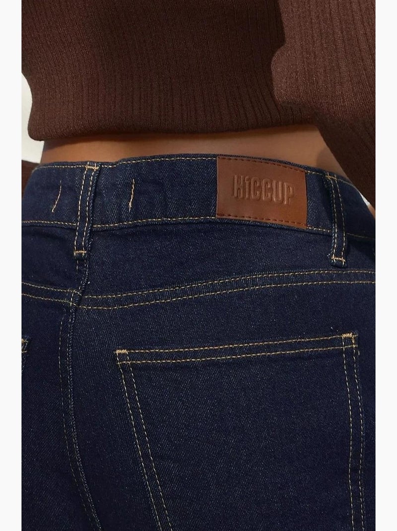 Jeans de ganga de perna reta hiccup Azul-acinzentado - Kiabi