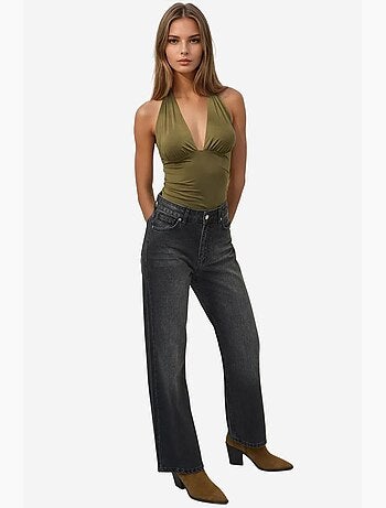 Jeans de ganga de perna reta hiccup