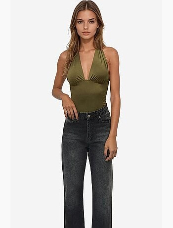 Jeans de ganga de perna reta hiccup
