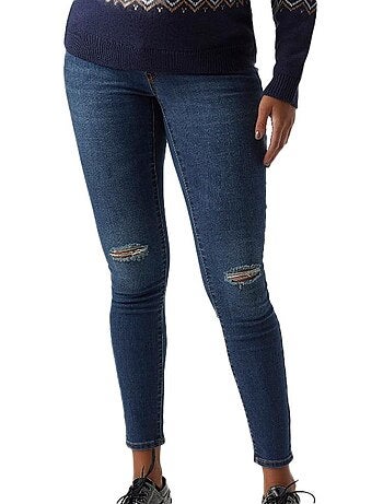 Jeans de Gravidez Azuis Vero Moda Maternity para Mulher 3139