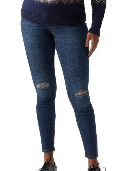 Jeans de Gravidez Azuis Vero Moda Maternity para Mulher 3139 - Kiabi