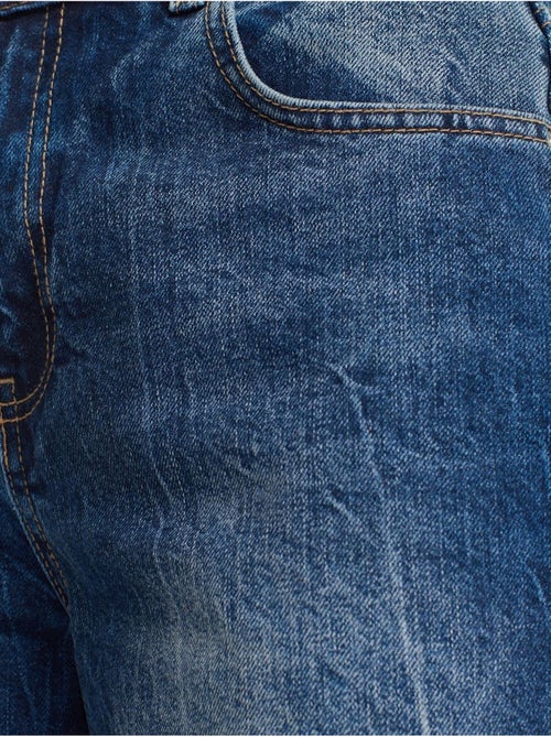 Jeans de mulher de cintura subida e perna reta dilvin - Kiabi Jeans de mulher de cintura subida e perna reta dilvin - Kiabi