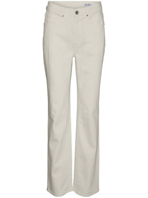 Jeans Ecru Tessa da Vero Moda para Mulher - Kiabi Jeans Ecru Tessa da Vero Moda para Mulher - Kiabi