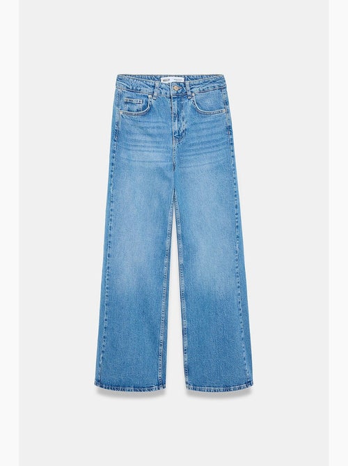 Jeans feminino de perna reta dilvin - Kiabi Jeans feminino de perna reta dilvin - Kiabi