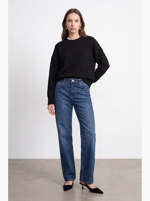 Jeans feminino dilvin - Kiabi Jeans feminino dilvin - Kiabi