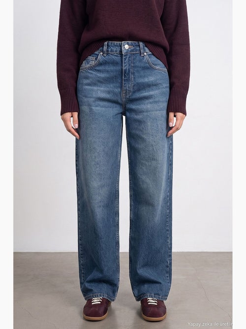 Jeans feminino dilvin - Kiabi Jeans feminino dilvin - Kiabi