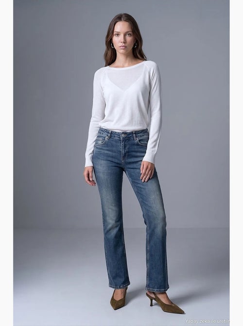 Jeans femininos dilvin - Kiabi Jeans femininos dilvin - Kiabi