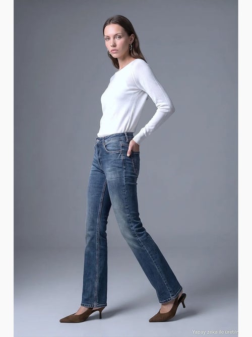 Jeans femininos dilvin - Kiabi Jeans femininos dilvin - Kiabi