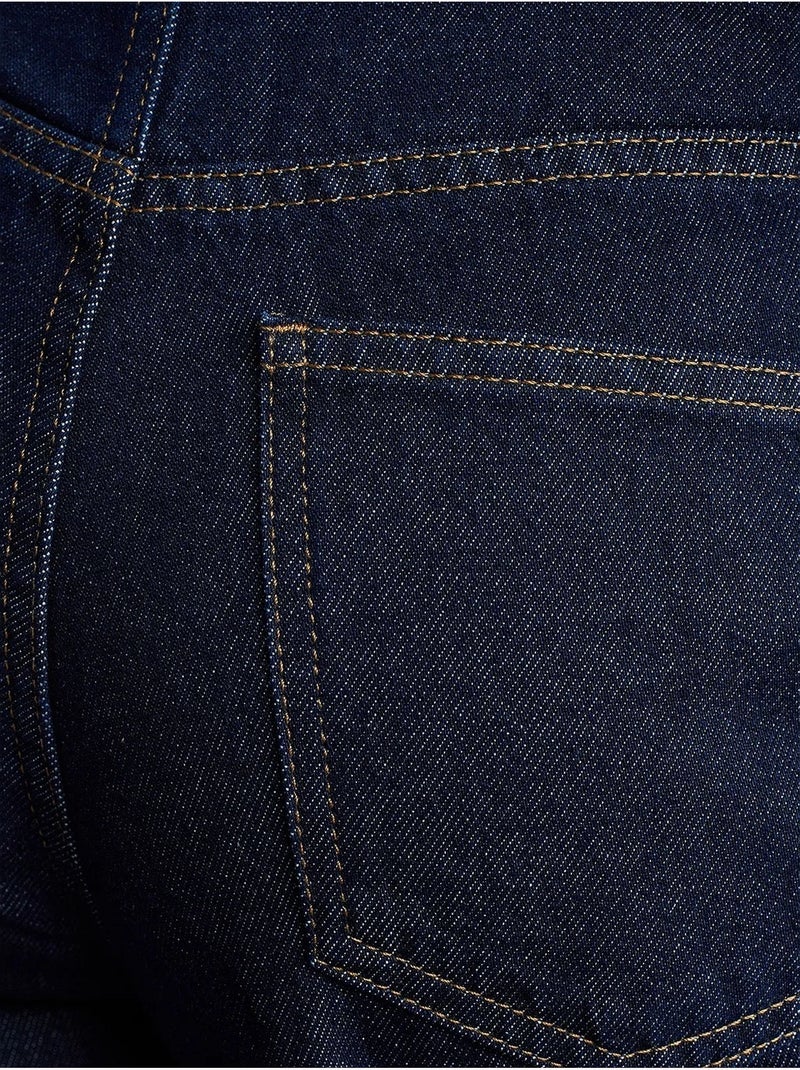Jeans femininos dilvin Azul-ultramar - Kiabi
