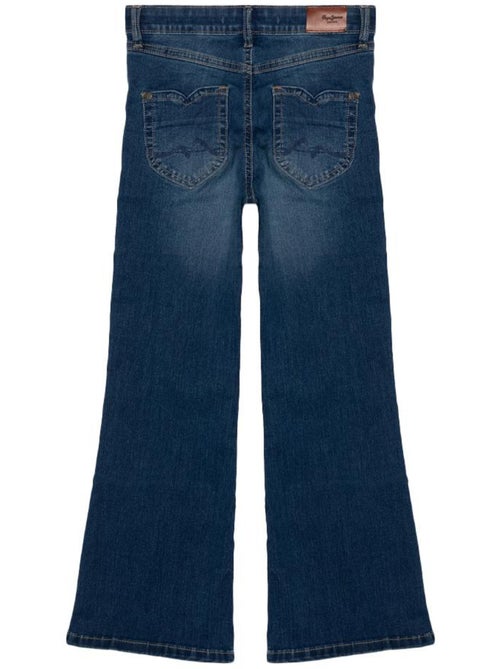 Jeans Flare Azuis para Menina Pepe Jeans Willa - Kiabi Jeans Flare Azuis para Menina Pepe Jeans Willa - Kiabi
