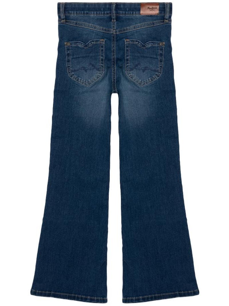Jeans Flare Azuis para Menina Pepe Jeans Willa Azul - Kiabi