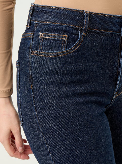 Jeans flare/bootcut de cintura subida - Kiabi