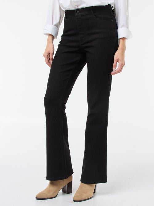 Jeans flare/bootcut de cintura subida - Kiabi Jeans flare/bootcut de cintura subida - Kiabi